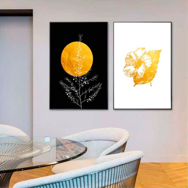 Quadro Decorativo Preto e Branco