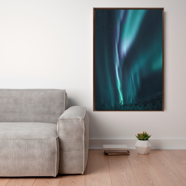 Quadro Decorativo Aurora Boreal - Image 2