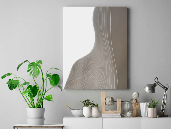 Quadro Decorativo Contorno e Linhas