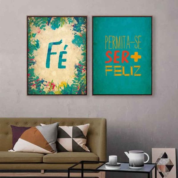 Quadro Decorativo Fé