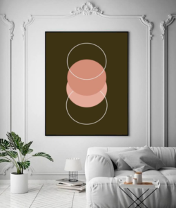 Quadro Decorativo Circulos