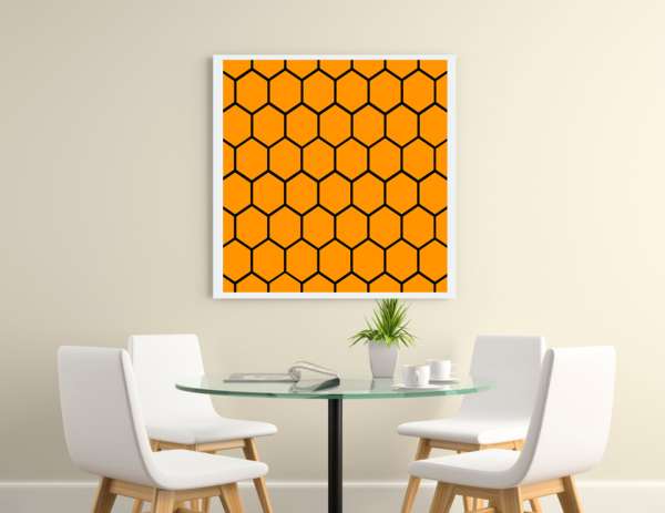 Quadro Decorativo Hexagonal - Image 3