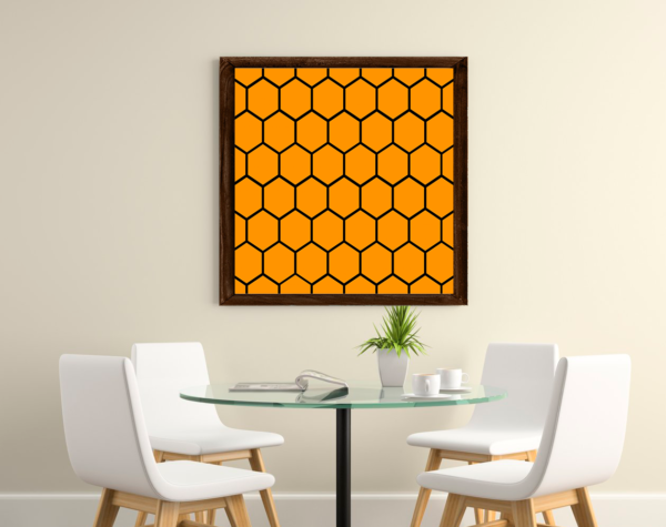 Quadro Decorativo Hexagonal - Image 4