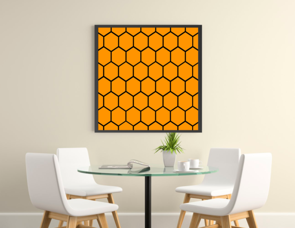 Quadro Decorativo Hexagonal - Image 5